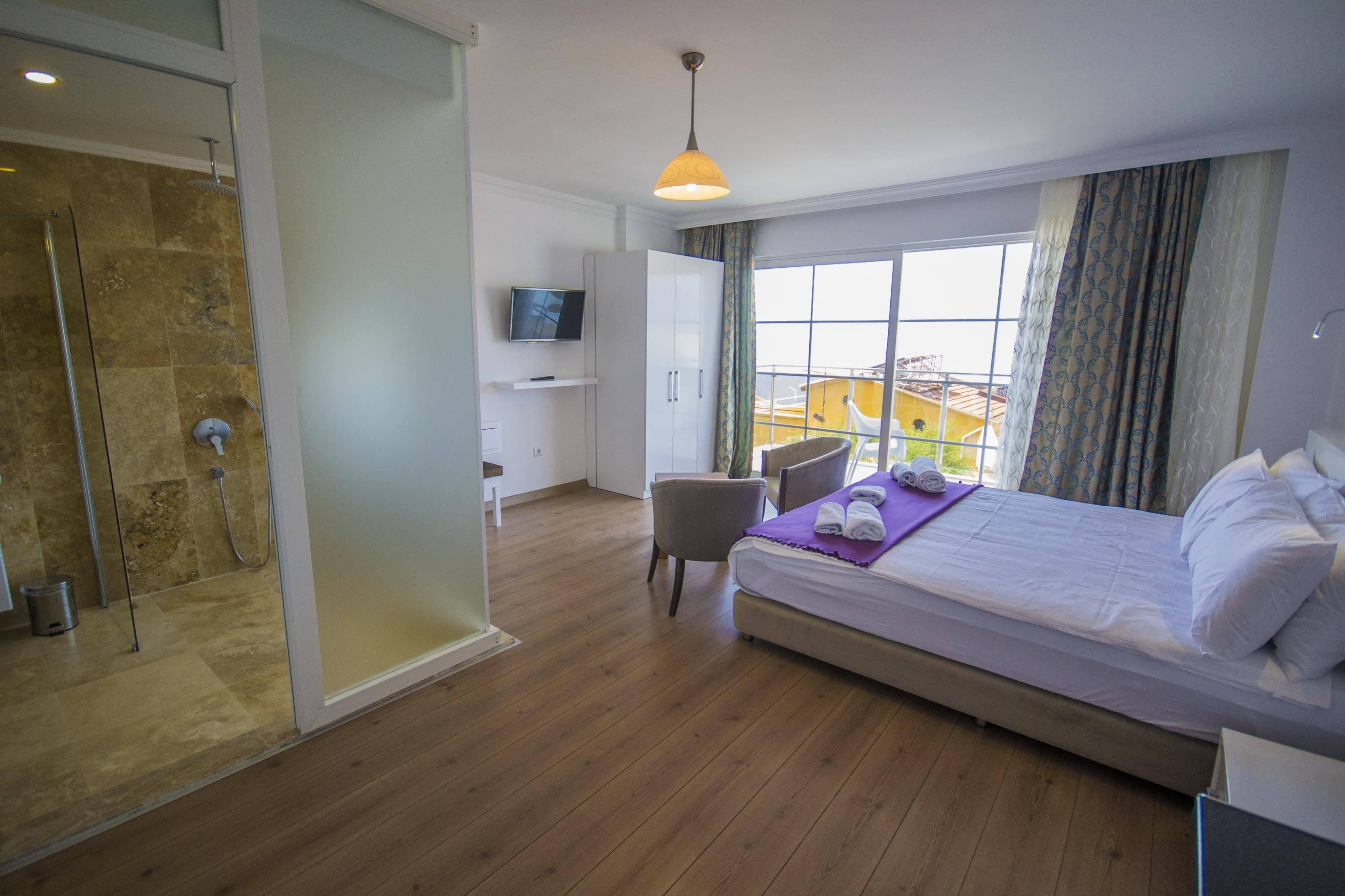 Kelebek Studio Apartments Калкан Экстерьер фото
