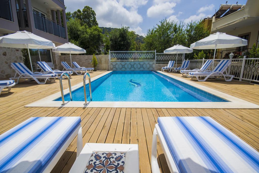 Kelebek Studio Apartments Калкан Экстерьер фото